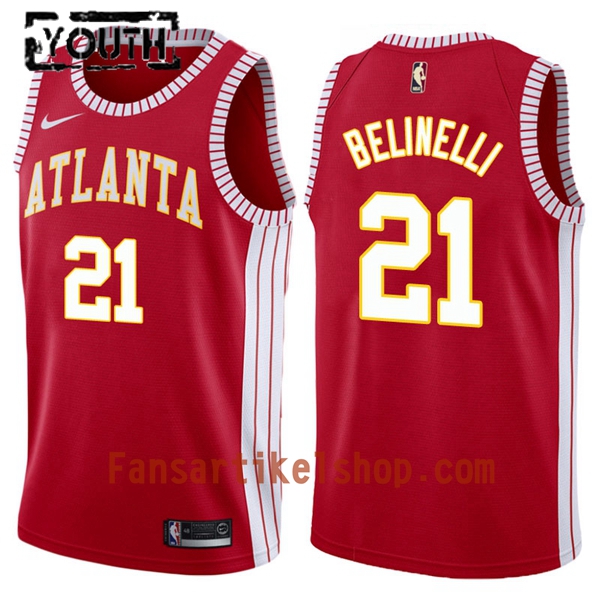 NBA Atlanta Hawks Trikot Marco Belinelli 21 Nike Classic Edition Swingman - Kinder NBA Atlanta Hawks Trikot Marco Belinelli 21 Nike Classic Edition Swingman - Kinder